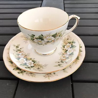 Buy Vintage Duchess Fine Bone China Cup Saucer And Plate September Morn Pattern. • 7.25£