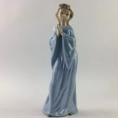 Buy Nao Lladro 0298 Spanish Porcelain Praying Novice Nun Sculpture 28 Cm Tall • 14£