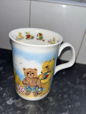 Buy Playtime Teddy Bear Mug Cup Fine Bone China 'beach Days Roy Kirkham. 1993 • 8£