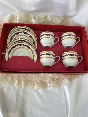 Buy Mitterteich Bavaria Germany Mini Tea  Cups And Saucers • 43.25£