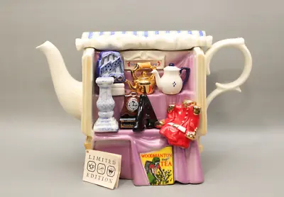 Buy Vintage Signed Paul Cardew Antiques Teapot - England Woodmanton Tea Co 380/1000 • 134.26£
