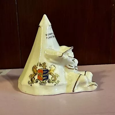 Buy Shelley Crested China Soldier Sitting Outside Of Tent #341 Military Ipswich • 90£