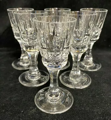 Buy Vintage Boxed Royal Brierley Crystal  Liqueur / Shot Glasses MARLBOROUGH • 30£