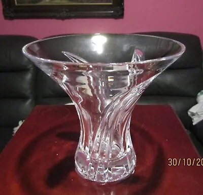 Buy Tyrone Crystal Bouquet Vase - Approx. 5.5  Tall - In Box. • 45£