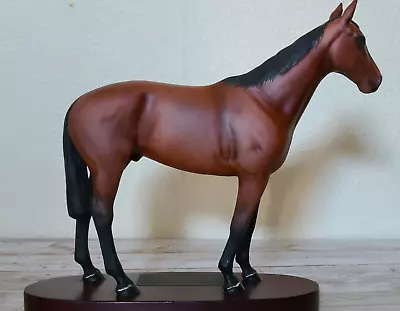 Buy Beswick Mill Reef Champion Racehorse Rare Matt Bay Connoisseur Model No.2422 Vgc • 120£