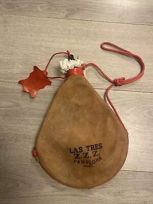 Buy Old Spanish Leather Drinking Vessel  • 10£