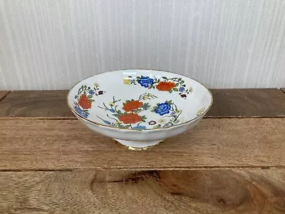 Buy Vintage Aynsley Famille Rose Pattern Footed Bowl Dish 5.5 Inches • 7.50£