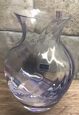 Buy Caithness Purple & Blue Swirl Vase 6inch • 6.99£
