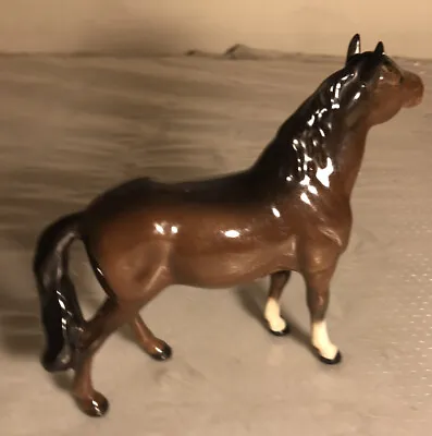 Buy Beswick Brown Horse Porcelain Figurine - England • 35£