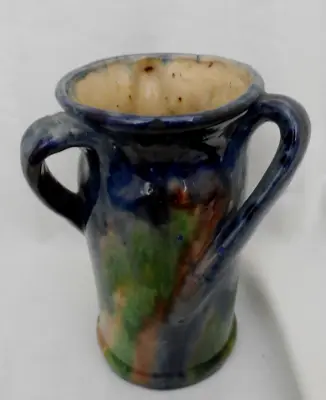 Buy Art Nouveau Belgian Art Pottery 3-handled Vase, Circa 1910 Rare  • 14.99£