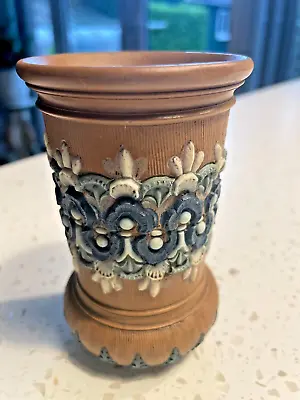 Buy Royal Doulton Lambeth Silicon Stoneware Pottery Small Vase • 12.99£