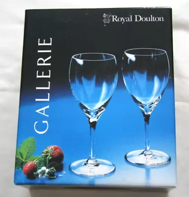 Buy Royal Doulton Gallerie Wine Glasses, Set Of 6, New • 120£