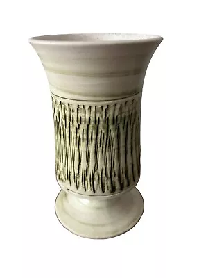 Buy Vintage Bonchurch Pottery Green Drip Style Vase  5” England • 38.21£