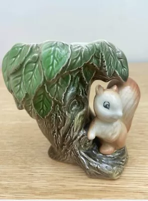 Buy Squirrel Vase By Eastgate Fauna Woodland Collectible Ceramic Vase • 6£