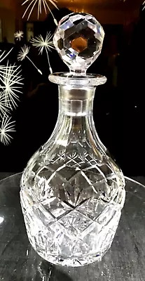 Buy Vintage Royal Doulton Hand Cut Crystal Decanter With Stopper - “Prince Charles” • 48£