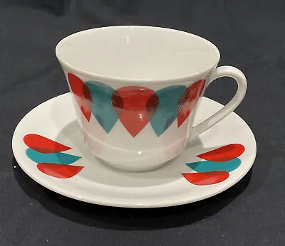 Buy Vintage Retro Seltmann Weiden Maxi Bavaria Coffee Cup Saucer West German Pottery • 12.50£