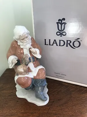 Buy Lladro Figurine Statue Magical Workshop Santa Claus Little Secret Christmas 6890 • 115£