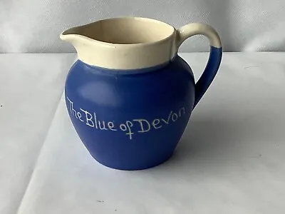 Buy The Blue Of Devon Small Vintage Souvenir Ware Jug • 2.99£