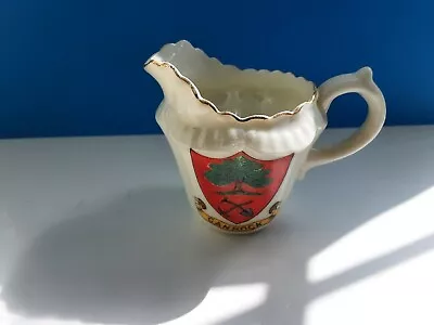 Buy Vintage Crested China Jug - Arms Of Cannock (staffordshire) • 2.99£