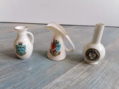 Buy 3 Pieces Of South Of England  Crest China • 1.99£