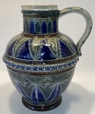 Buy Doulton Lambeth Pottery Water Jug Florence Barlow 1877 • 315£