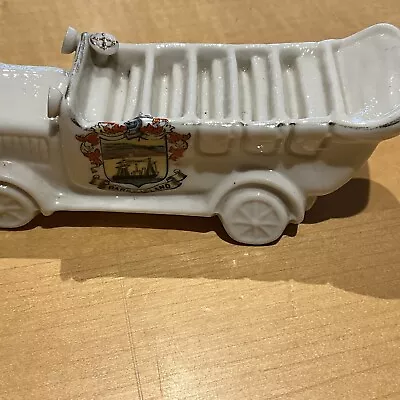 Buy Crested Ware China Car Or Bus DN 999 Barry Island  OVER THE HILLS AND FAR AWAY. • 9.90£