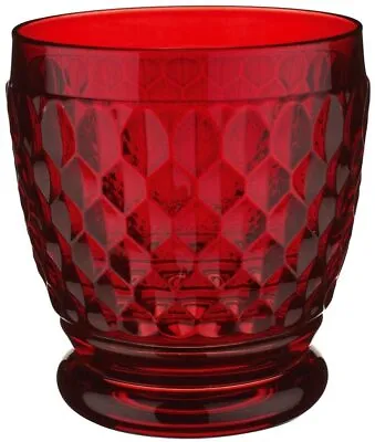 Buy Villeroy & Boch Glass Tumbler 330 Ml Red Single/ Set Of 2 Or 4 Glassware • 16.99£