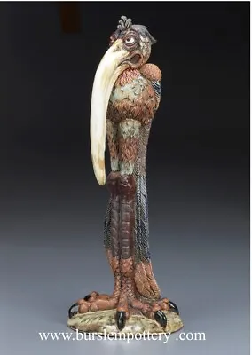 Buy Burslem Pottery Stoneware Grotesque Bird Olga Inspired By Martin Brothers • 299£