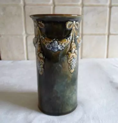 Buy Royal Doulton 6  Vase Signed L.P. Lilt Partington Made In England - 1920s V.G.C. • 45£