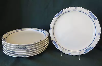 Buy Noritake DUTCH TILE BLUE On White China 10 1/2 Inch Dinner Plates Set Of 4 #7913 • 38.57£