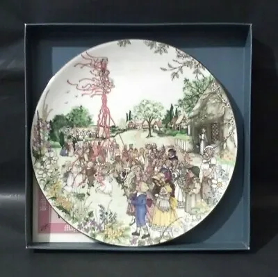 Buy Wedgwood Plate 'Feasts & Festivals' Series 'May Day' Jenny Rhode • 25£