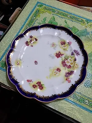 Buy Antique George Jones Crescent China Beautifull Handpainted Plate • 17.99£