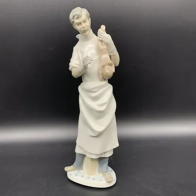 Buy Vintage Lladro  Obstetrician  Doctor W/ Baby Figurine Statue Decoration • 56.89£