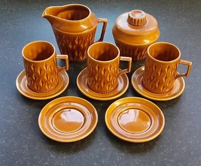 Buy Eastgate Pottery Withernea England Coffee Set • 60£
