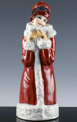 Buy Rare Antique Art Deco French German Porcelain Lady Figural Perfume Lamp #1 N/r • 42.53£