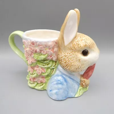 Buy Enesco Peter Rabbit Mug Cup Vase Beatrix Potter Figurine Perfect • 27.99£