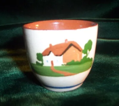 Buy VTG Torquay DARTMOUTH POTTERY Motto Ware ENGLAND  Laid Today  Easter EGG CUP • 4.75£