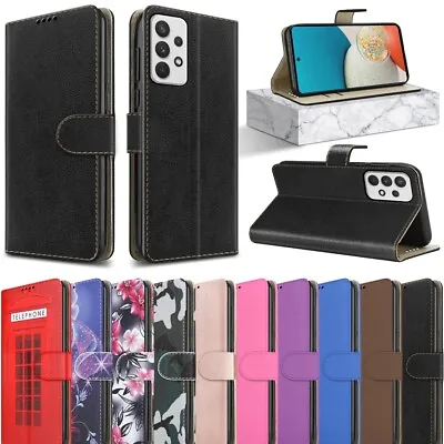 Buy For Samsung Galaxy A13 4G Wallet Case, Leather Magnetic Flip Stand Phone Cover • 5.45£