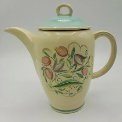 Buy Susie Cooper Individual Teapot Blue Dresden Spray Burslem England Coffee Pot Tea • 216.95£