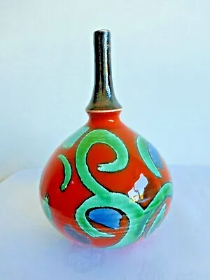 Buy Amazing Hand Thrown 1/1 Anita Harris Vase. 18 Cms. Special Commissioned Piece. • 84£