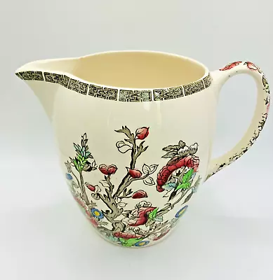 Buy Vintage Indian Tree Pattern Large Jug By Johnson Bros - Excellent Condition 1.1L • 9.99£