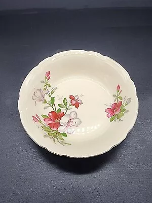 Buy Vintage Alfred Meakin Bowl Bone China Pink White Roses England • 6.29£
