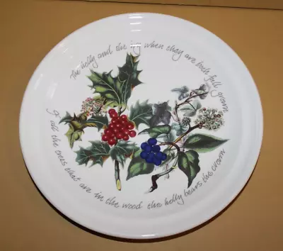 Buy Portmeirion - The Holly And The Ivy - Dinner Plate • 13.95£