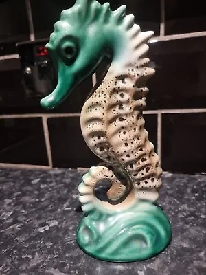 Buy Vintage Rare Large Seahorse Ornament ,Rare Stunning Piece From Eastgate Pottery • 49.99£