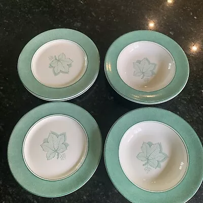 Buy Grays Pottery Unusual 4 Plates & 3 Bowls • 25£