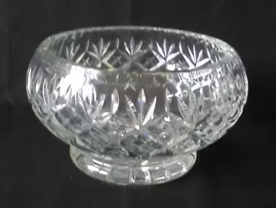 Buy Heavy Clear Cut Glass Bowl (Approx 7.5 Inches Diameter & 4 Inches High) • 30£
