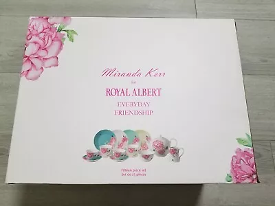 Buy Royal Albert Miranda Kerr Everyday Friendship 15 Piece Complete Tea Set. • 200£
