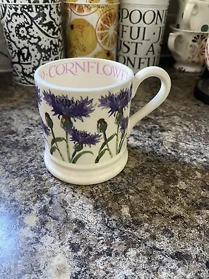 Buy Emma Bridgewater Cornflower 1/2 Pint Mug Flower Series • 6.50£