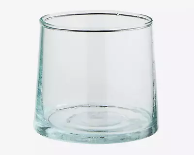Buy Clear Beldi Drinking Glass, Rustic Wine Glass, Water Glass, Tall Glass, Tumbler • 6£