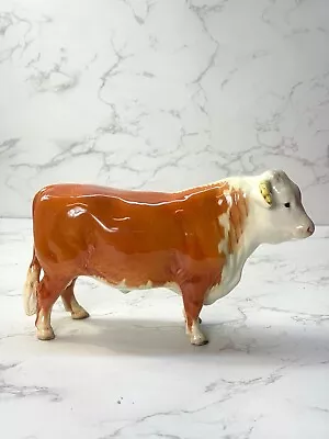 Buy Vintage Beswick Early Hereford Cow Bull 1941-1957 • 236.81£